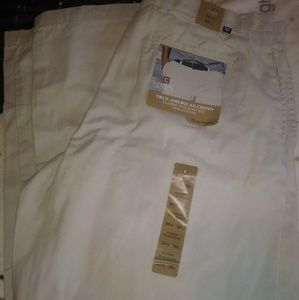 Chaps NWT 36x30 white dress pants